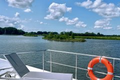 Dachterrasse-Hausboot-Blue-Sky-Holland